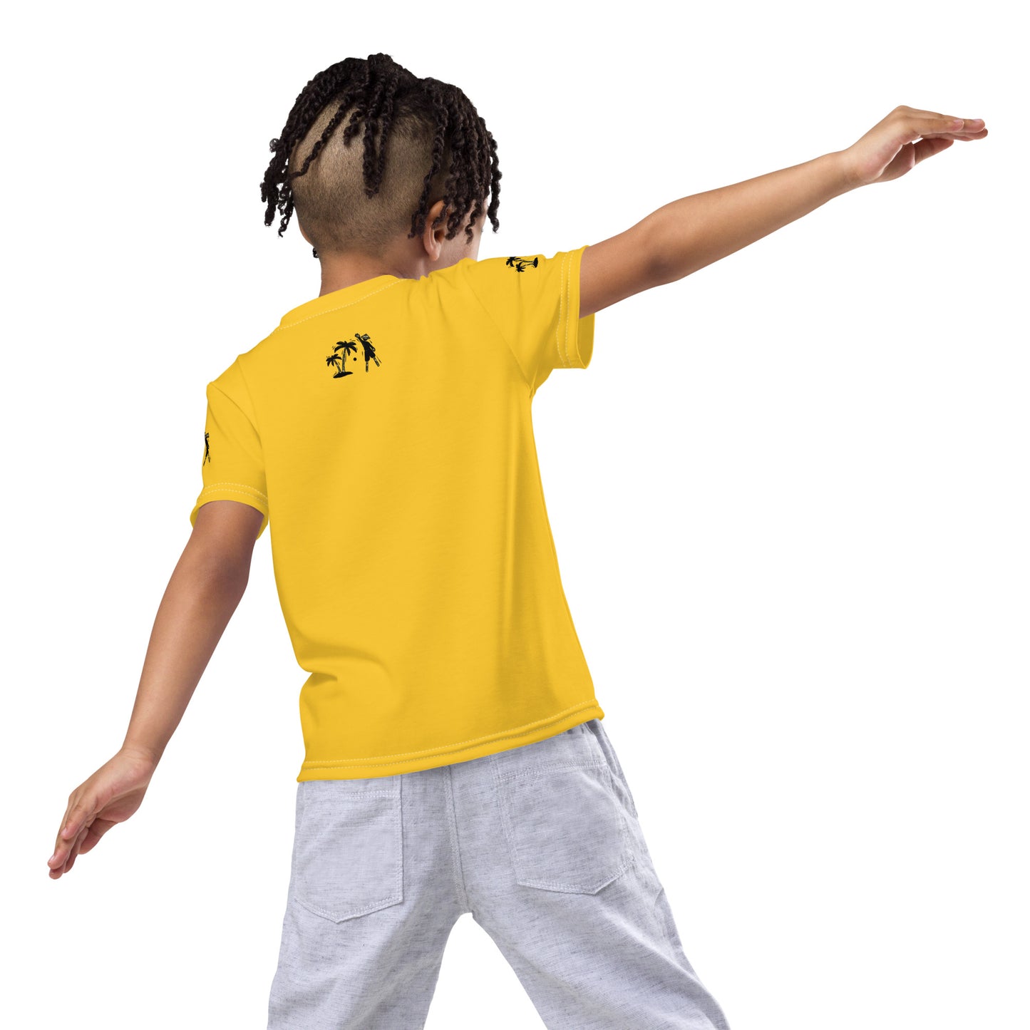 Gold V.Localized (Camo) Dry-Fit kids T-Shirt