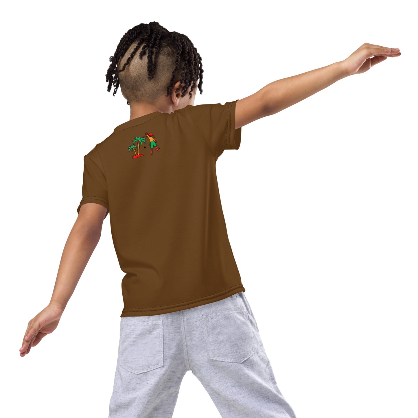 Brown V.Localized (Ice/Gold/Green) Kid’s Dry-Fit T-Shirt