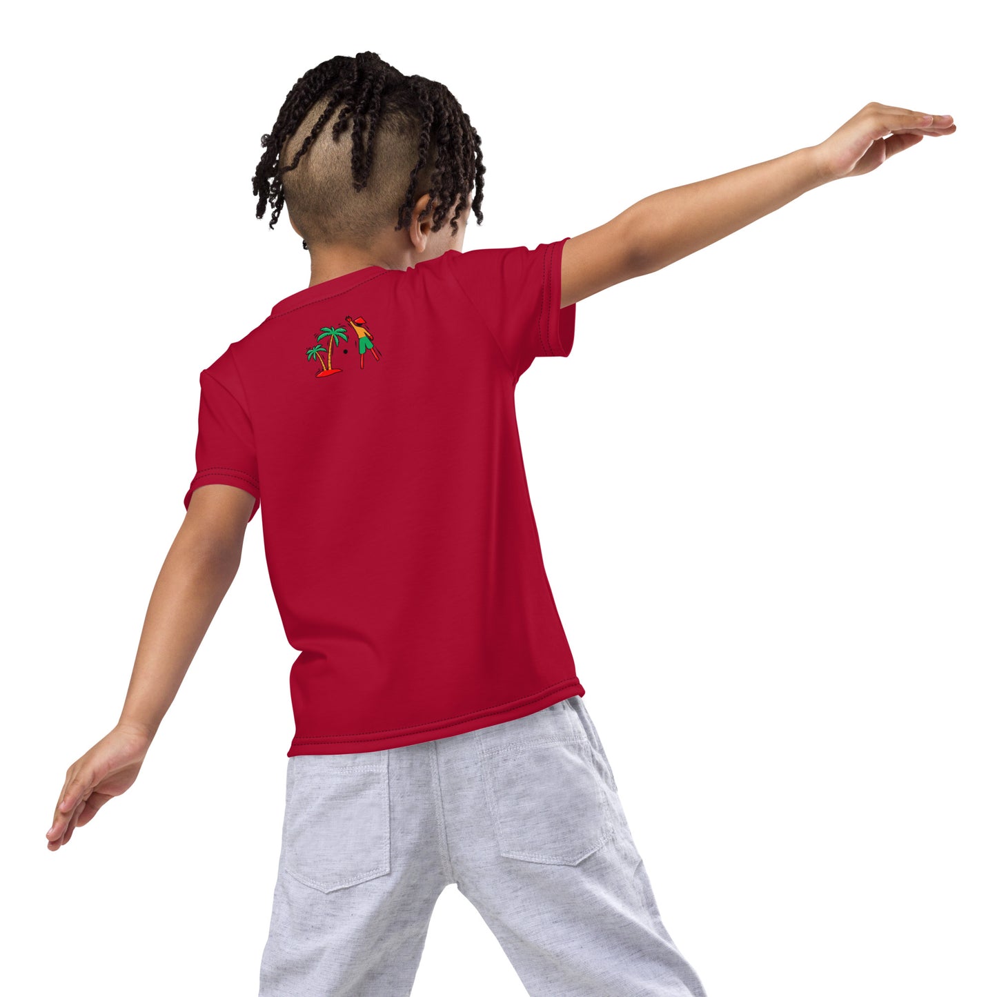 Maroon V.Localized (Ice/Gold/Green) Kid’s Dry-Fit T-Shirt