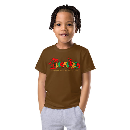 Brown V.Localized (Ice/Gold/Green) Kid’s Dry-Fit T-Shirt