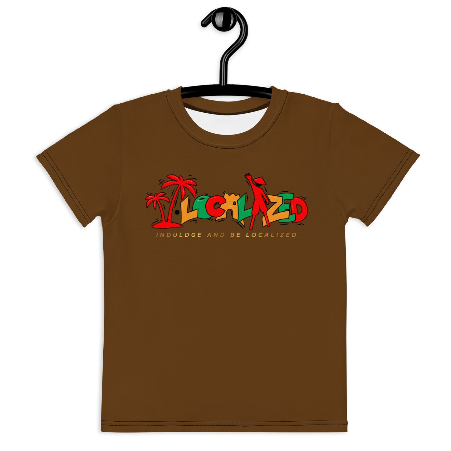 Brown V.Localized (Ice/Gold/Green) Kid’s Dry-Fit T-Shirt