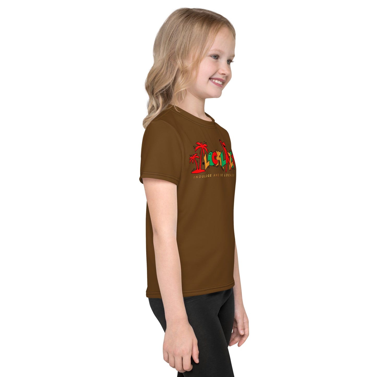 Brown V.Localized (Ice/Gold/Green) Kid’s Dry-Fit T-Shirt