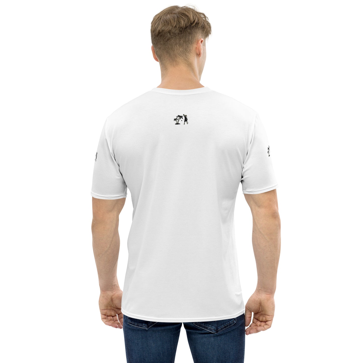 White V.Localized (Camo) Men’s Dry-Fit T-Shirt