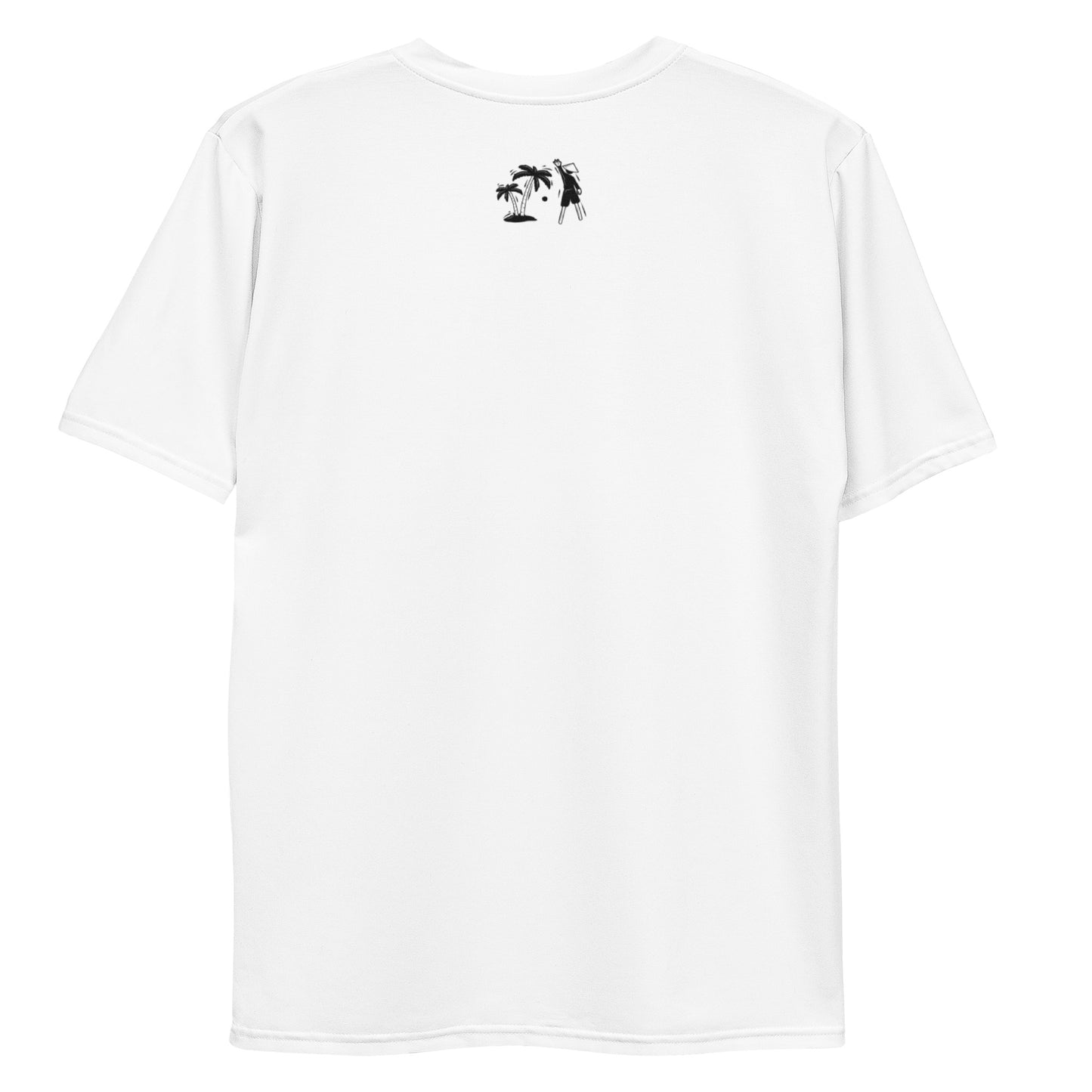 White V.Localized (Black/White) Men’s Dry-Fit T-Shirt