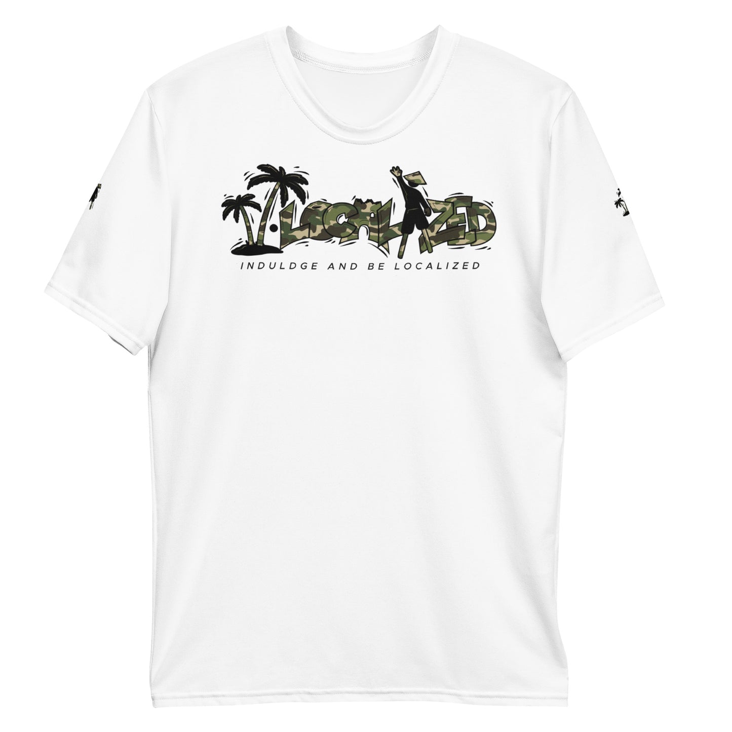 White V.Localized (Camo) Men’s Dry-Fit T-Shirt