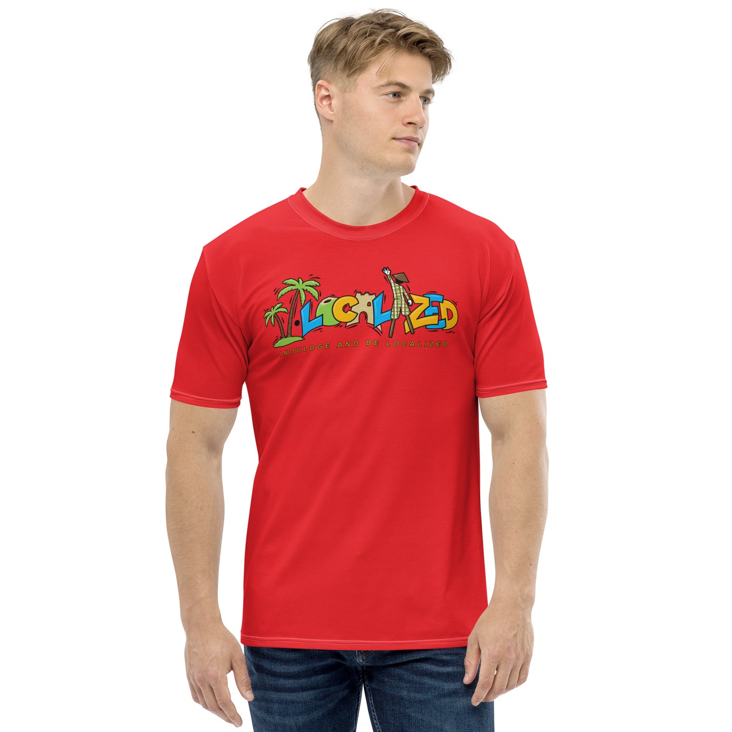 Red V.Localized (Regular) Men’s Dry-Fit T-Shirt