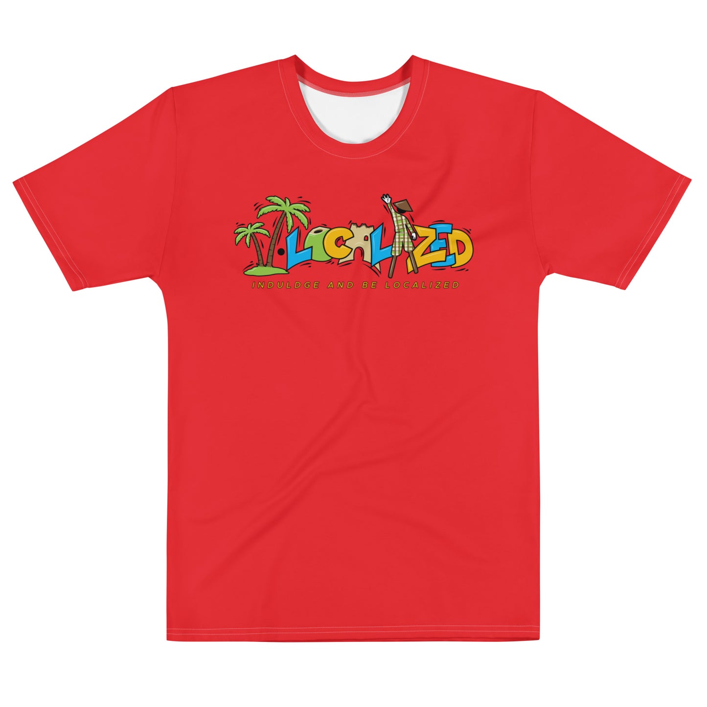 Red V.Localized (Regular) Men’s Dry-Fit T-Shirt
