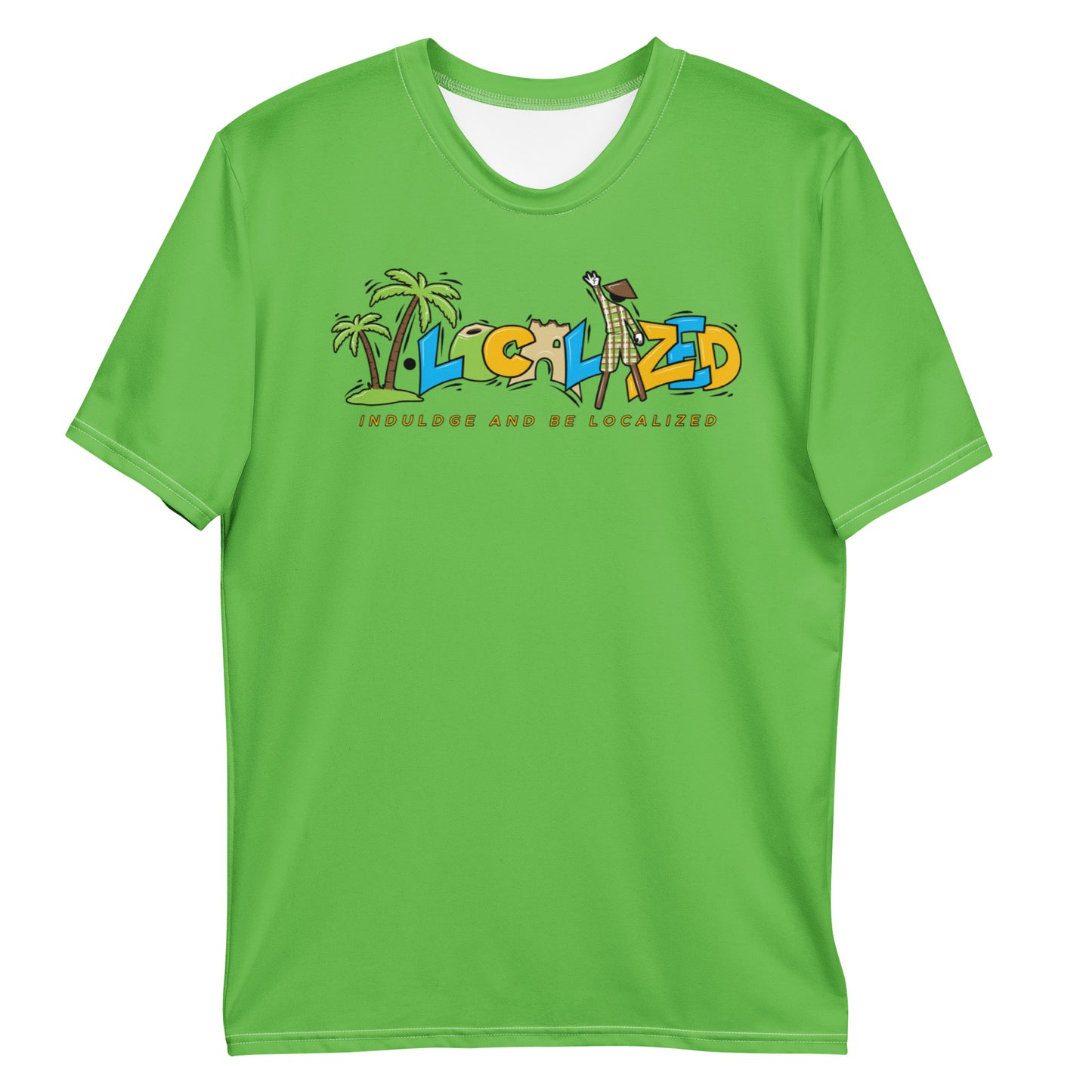 Green  V.Localized (Regular) Men’s Dry-Fit T-Shirt