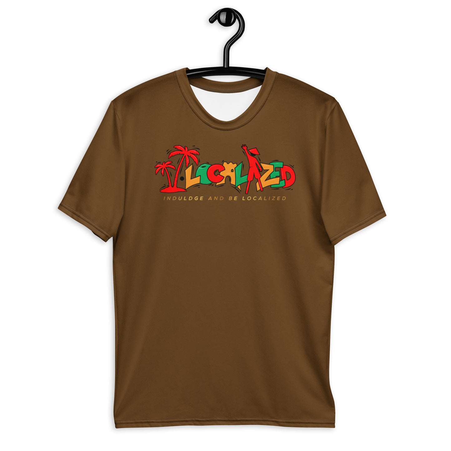 Brown V.Localized (Ice/Gold/Green) Men’s Dry-Fit T-shirt