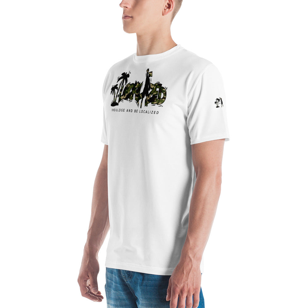 White V.Localized (Camo) Men’s Dry-Fit T-Shirt