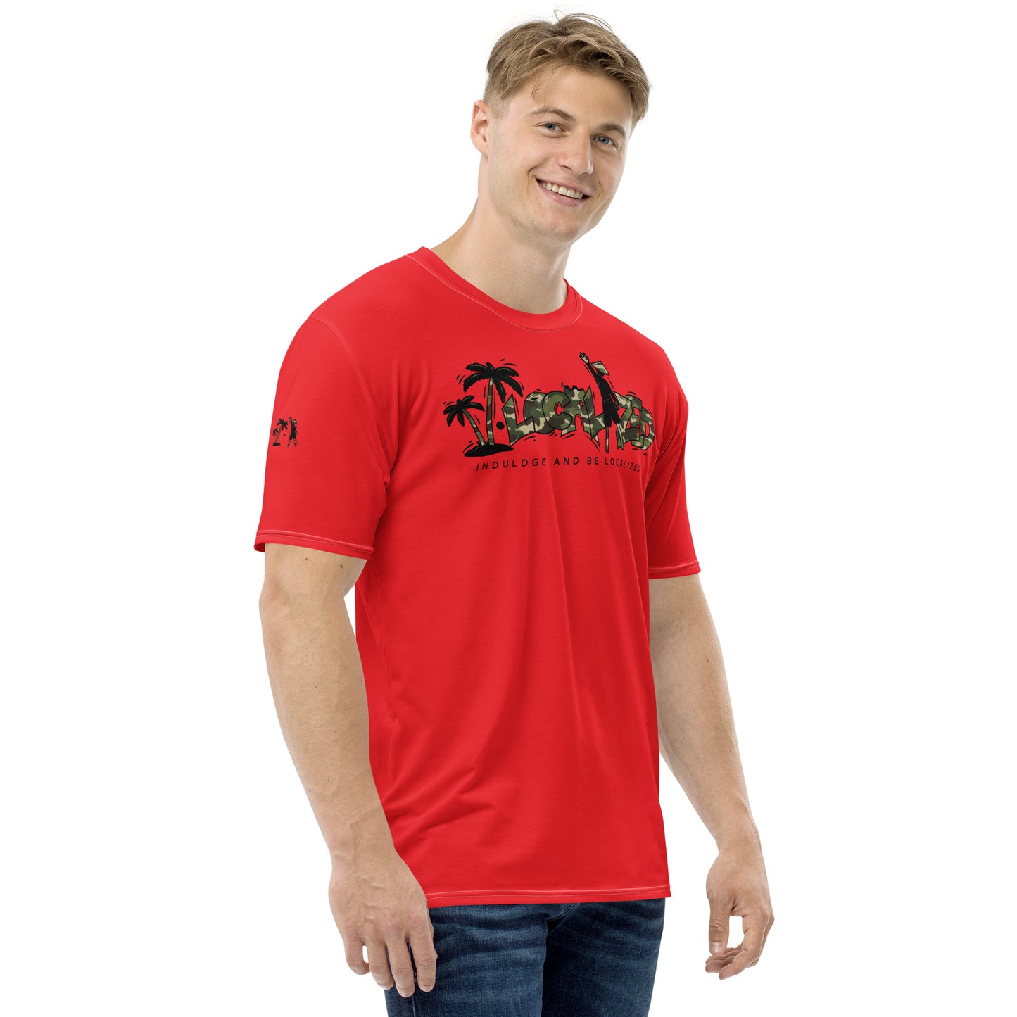 Red V.Localized (Camo) Men’s Dry-Fit T-Shirt