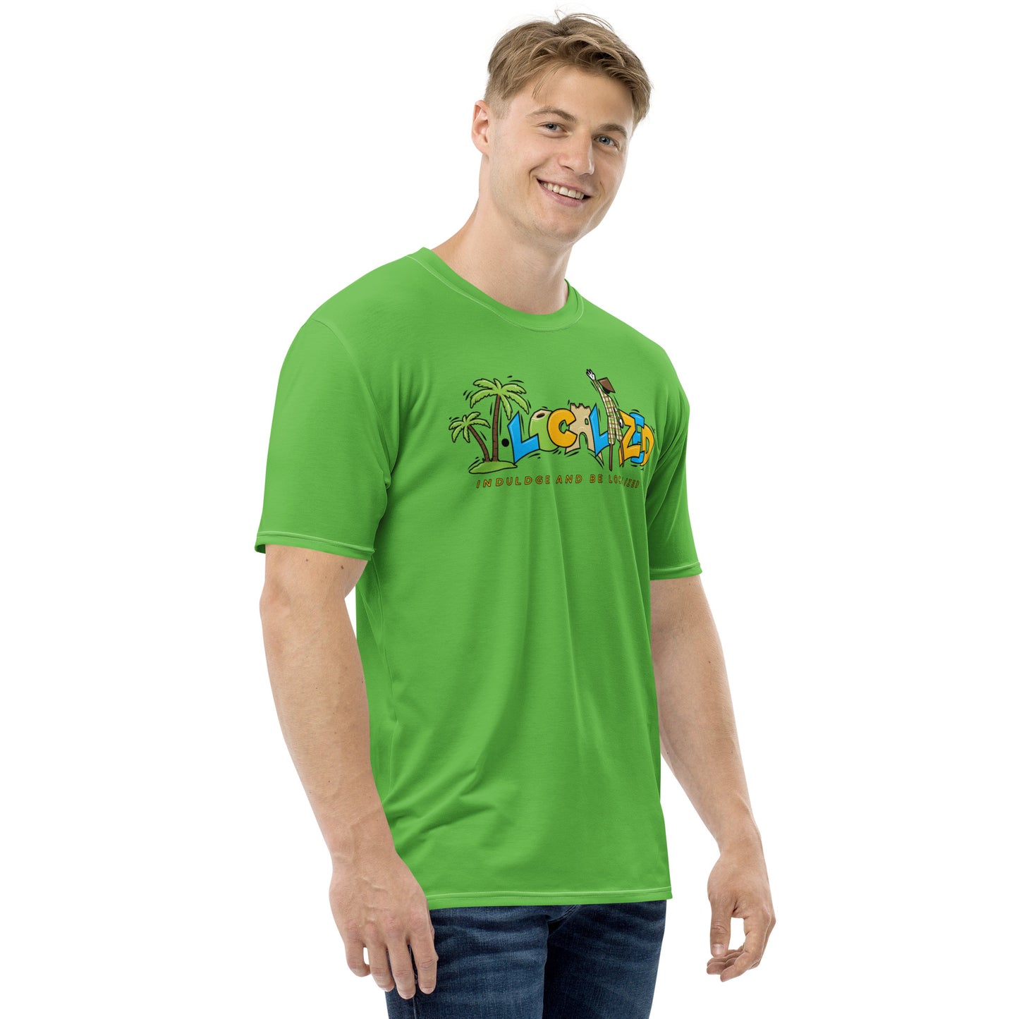 Green  V.Localized (Regular) Men’s Dry-Fit T-Shirt