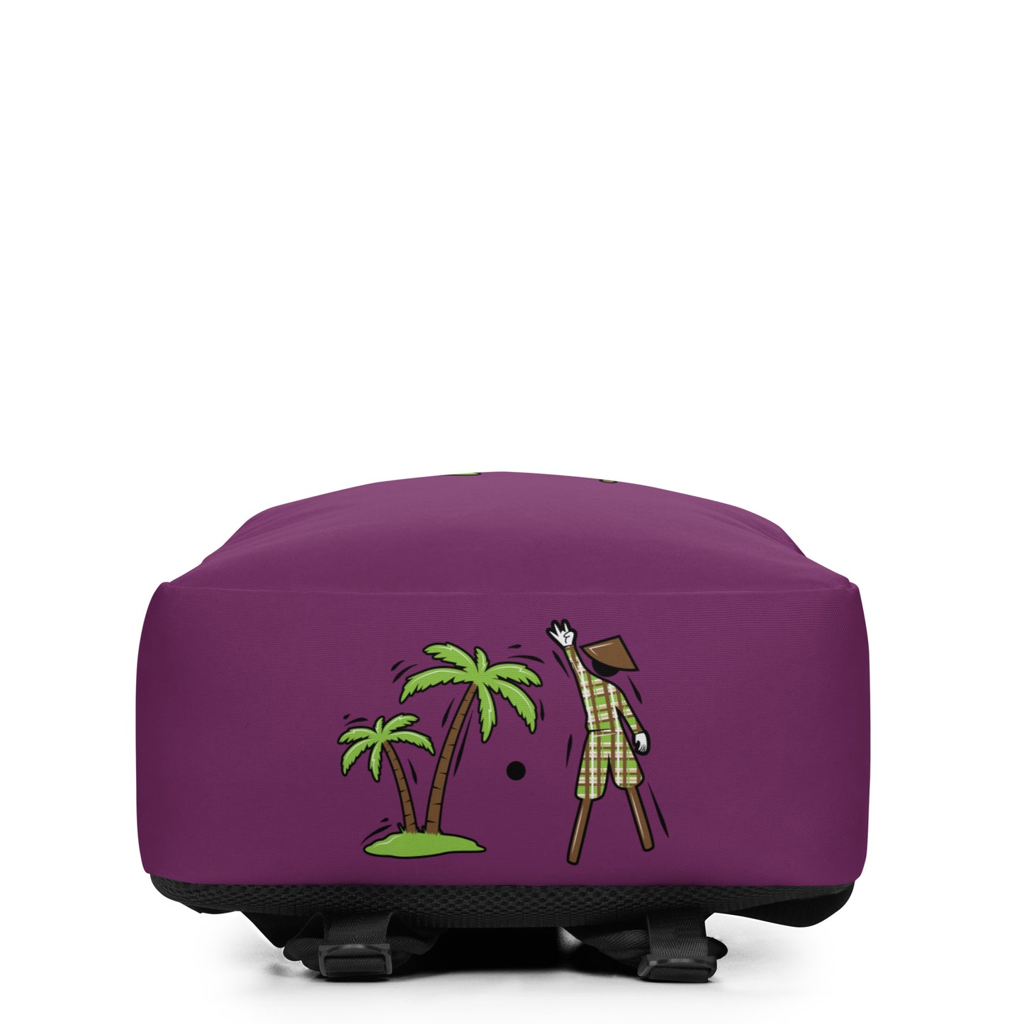 V.Localized Purple (Regular Logo) Minimalist Backpack