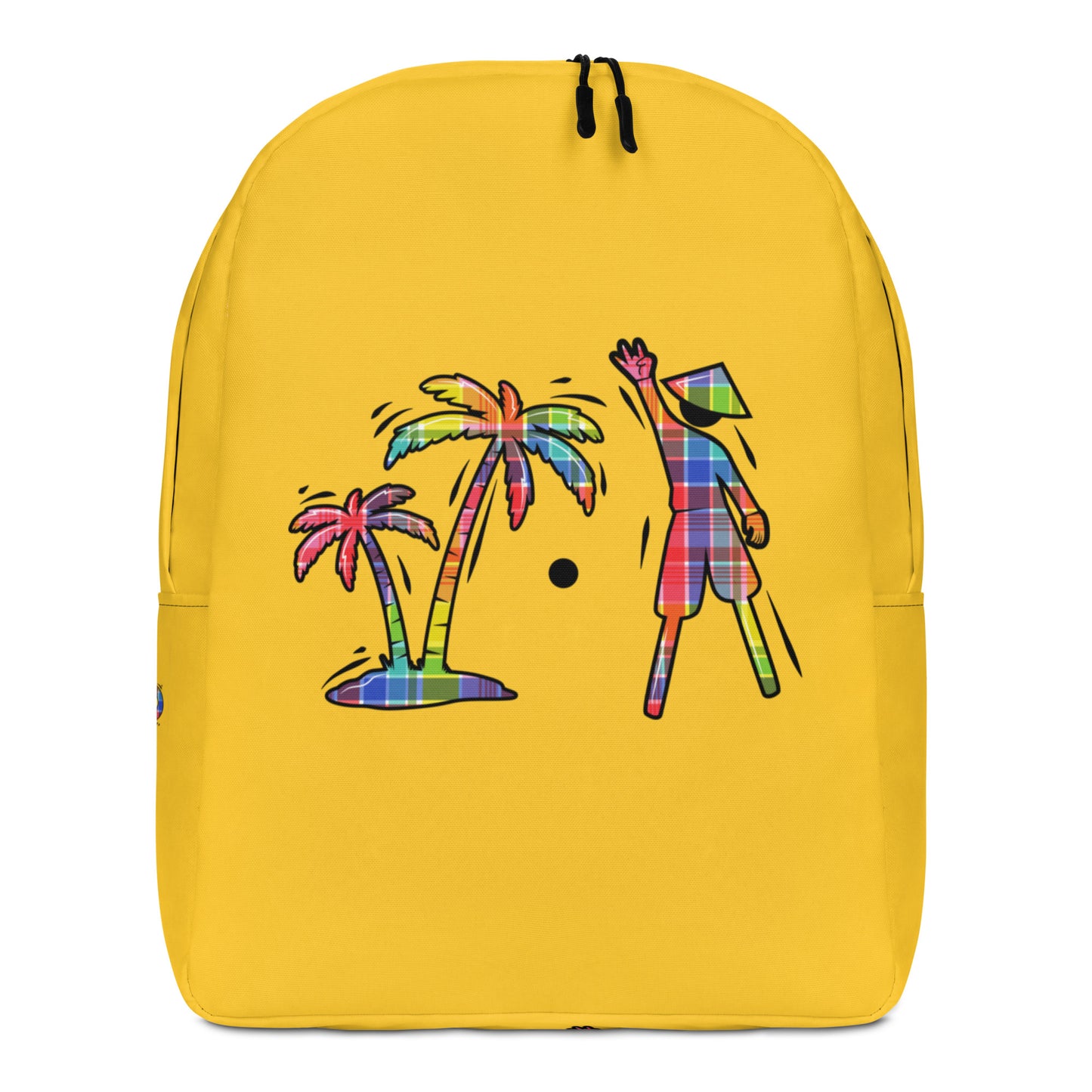 Yellow V.Localized (Madras) Backpack