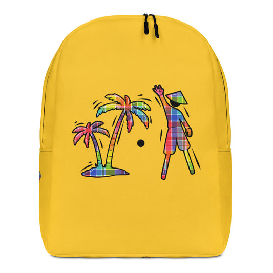 Yellow V.Localized (Madras) Backpack