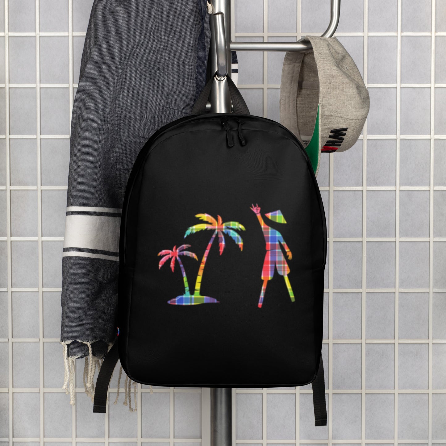 Black V.Localized (Madras) Backpack