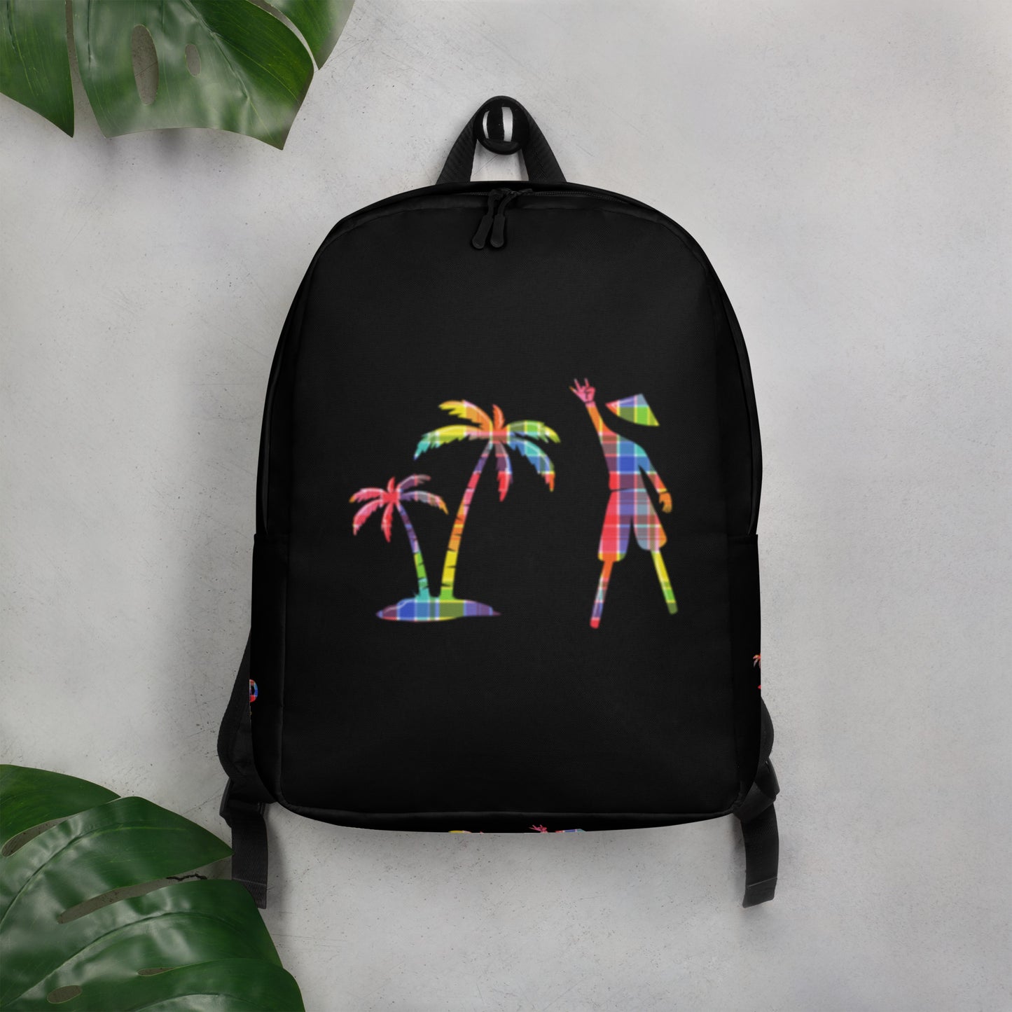 Black V.Localized (Madras) Backpack