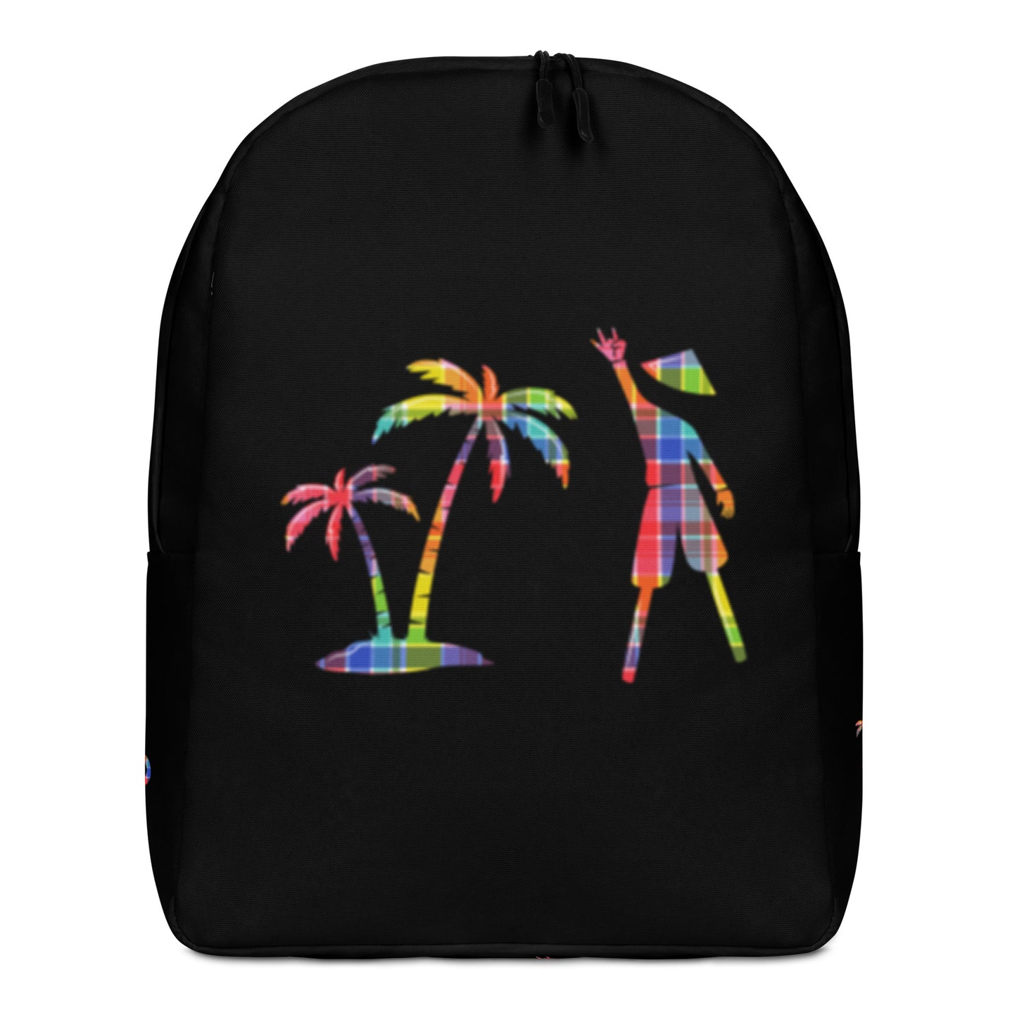 Black V.Localized (Madras) Backpack