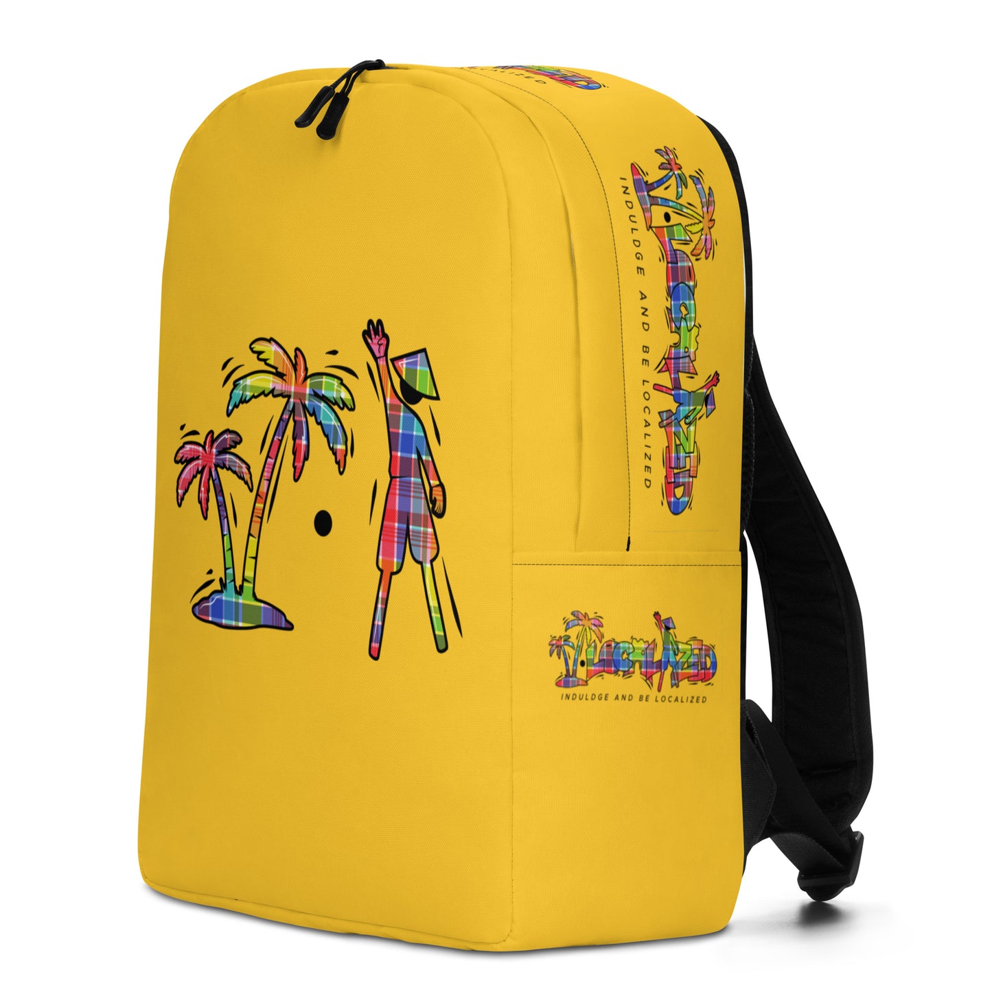 Yellow V.Localized (Madras) Backpack