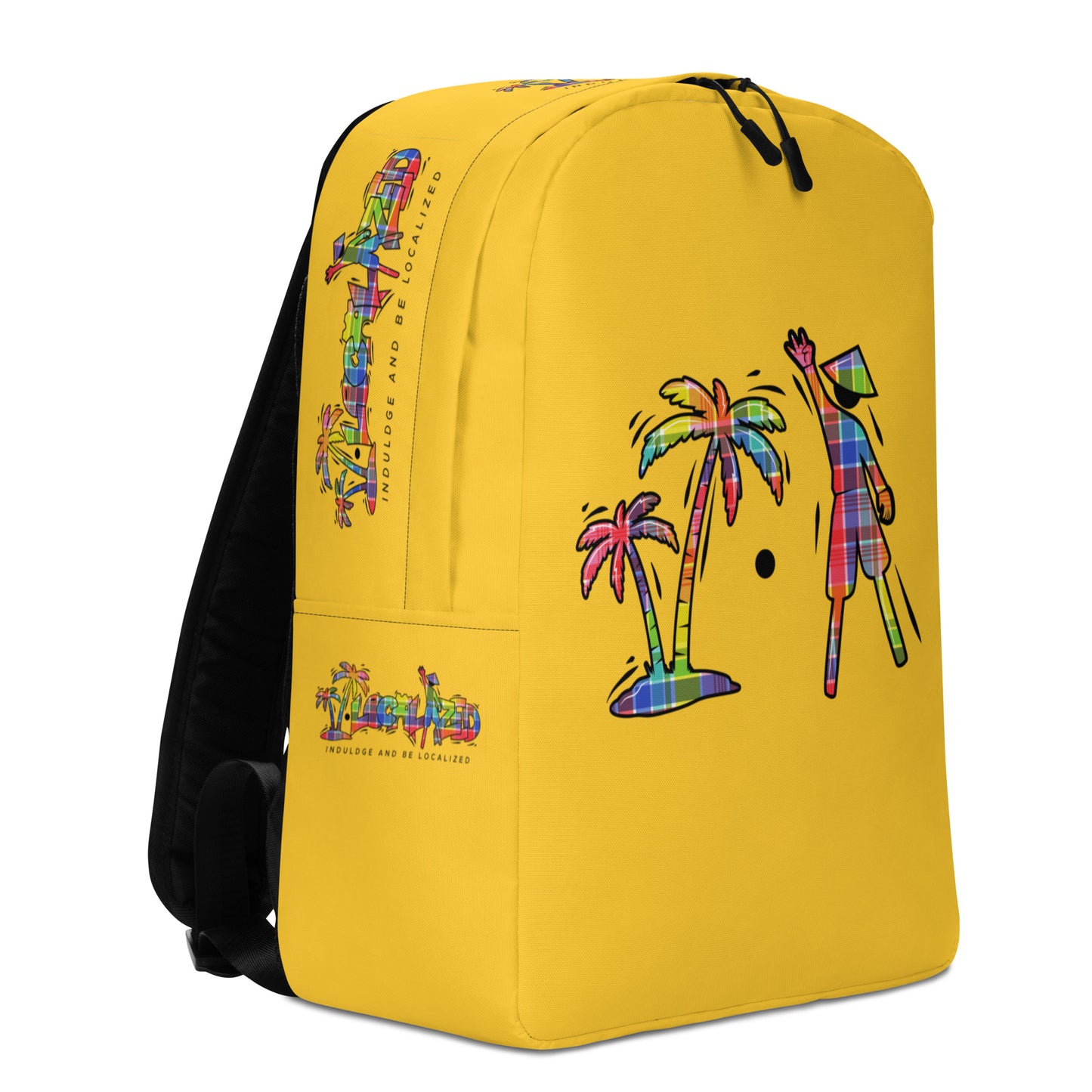 Yellow V.Localized (Madras) Backpack