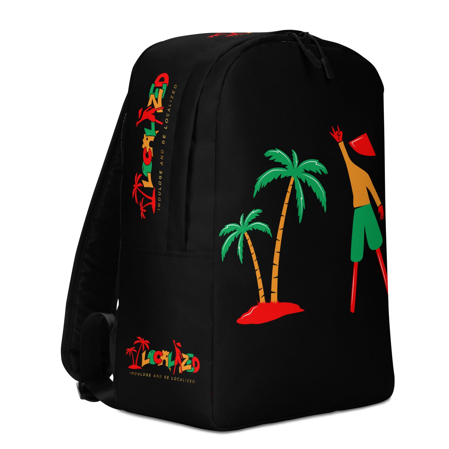 Black V.localized  (Ice/Gold/Green) Backpack