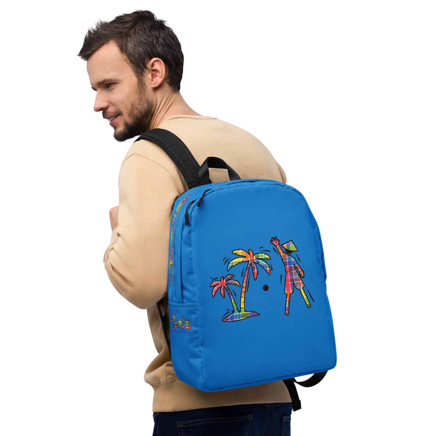 Blue V.localized  (Madras) Backpack