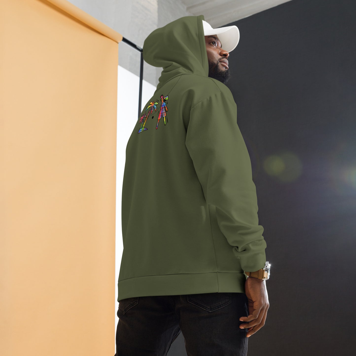 Olive V.Localized (Madras) Unisex Hoodie