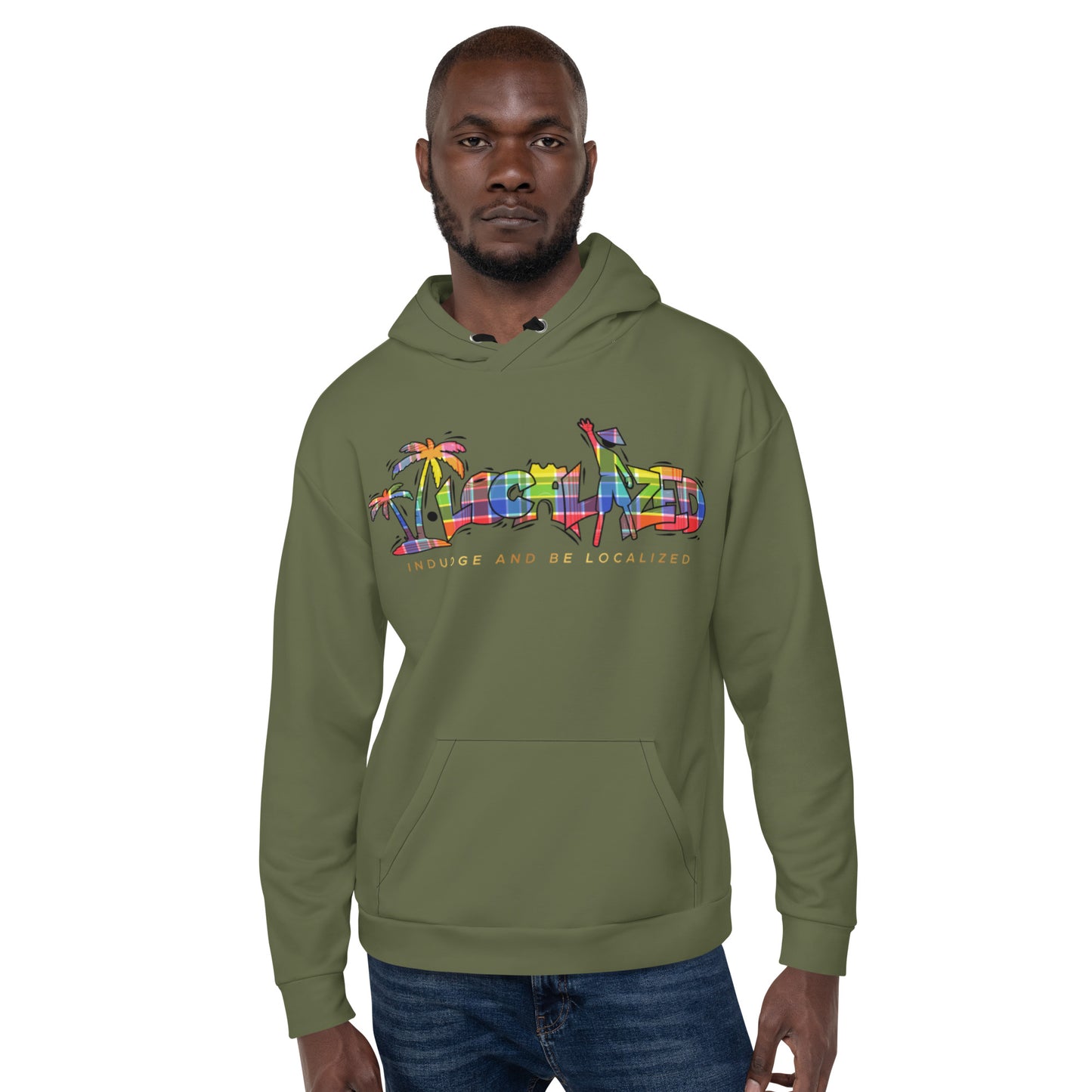 Olive V.Localized (Madras) Unisex Hoodie