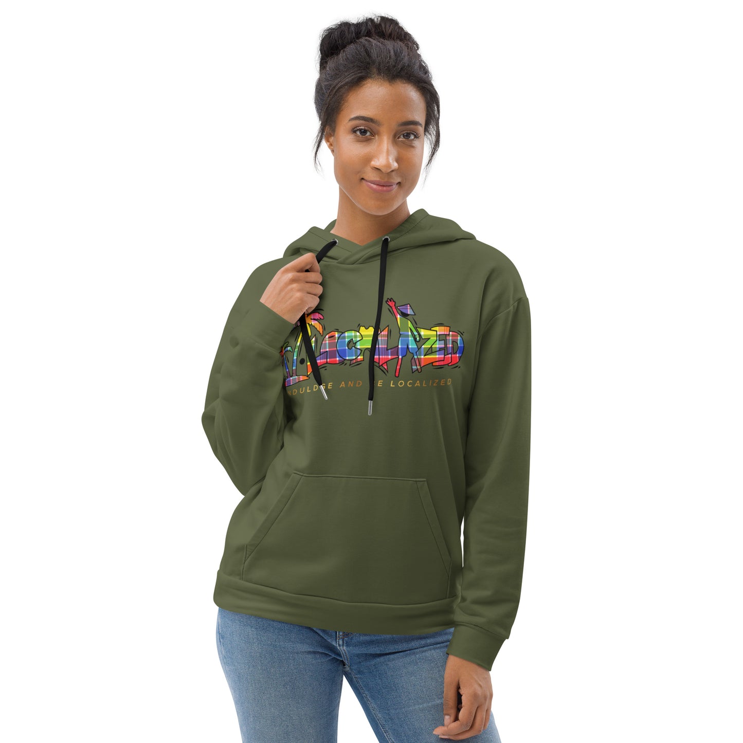 Olive V.Localized (Madras) Unisex Hoodie