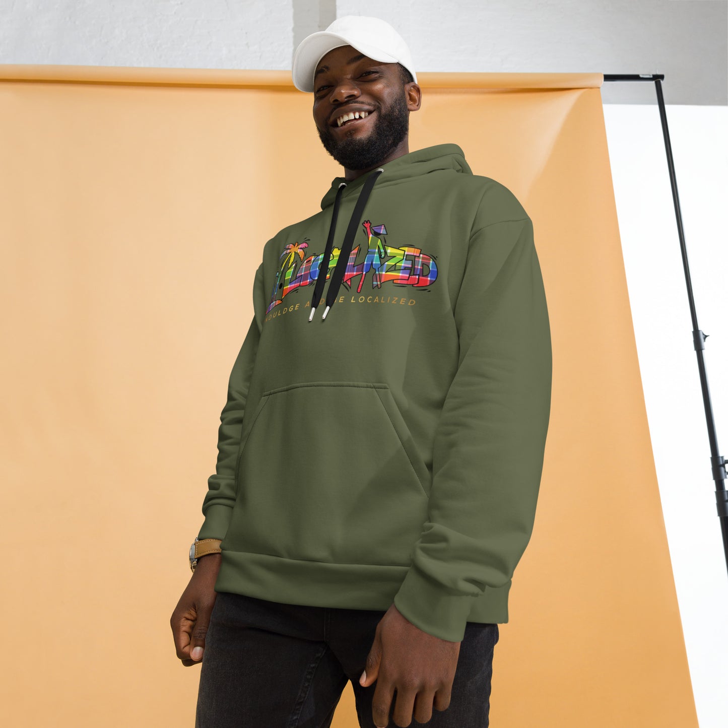 Olive V.Localized (Madras) Unisex Hoodie