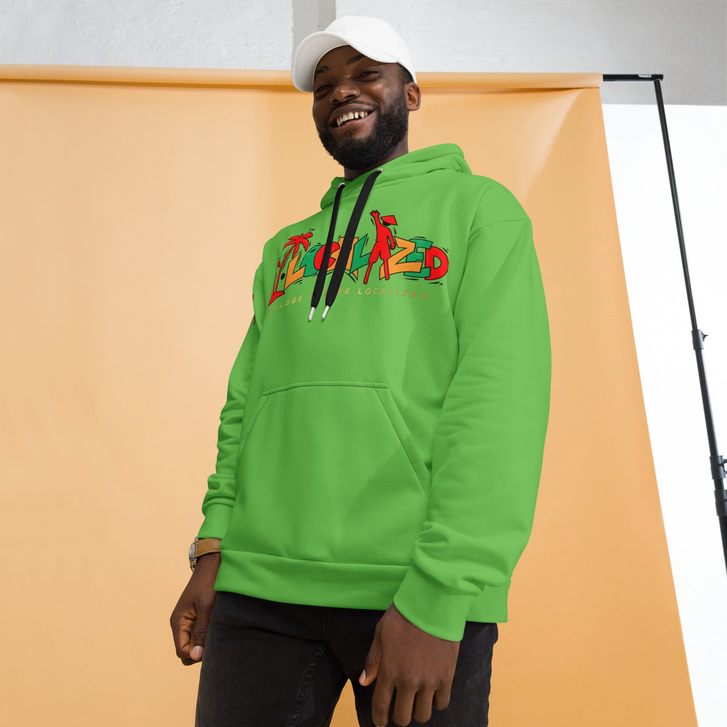 V.localized Kelly Green (Ice/Gold/Green) Unisex Hoodie