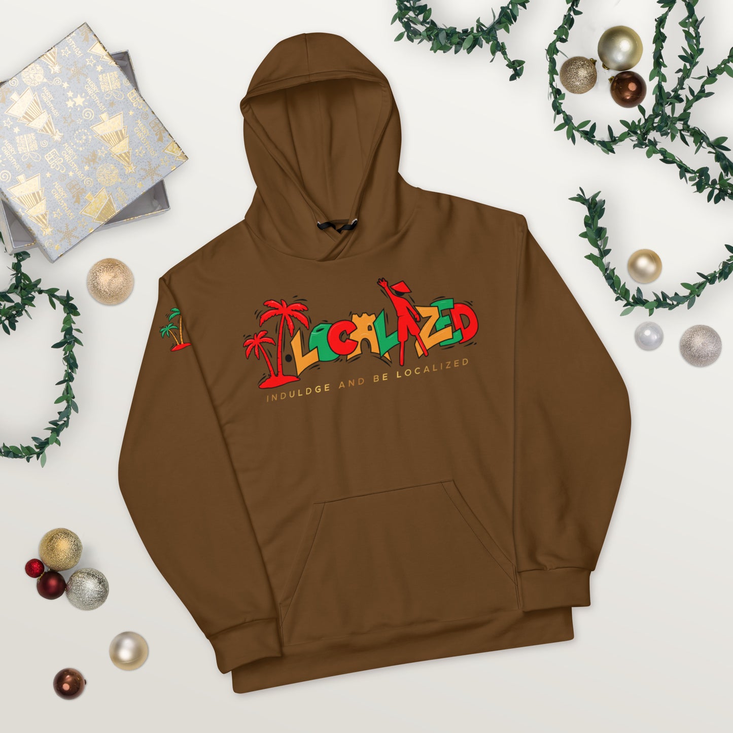 V.Localized brown (Ice/Gold/Green) Unisex Hoodie
