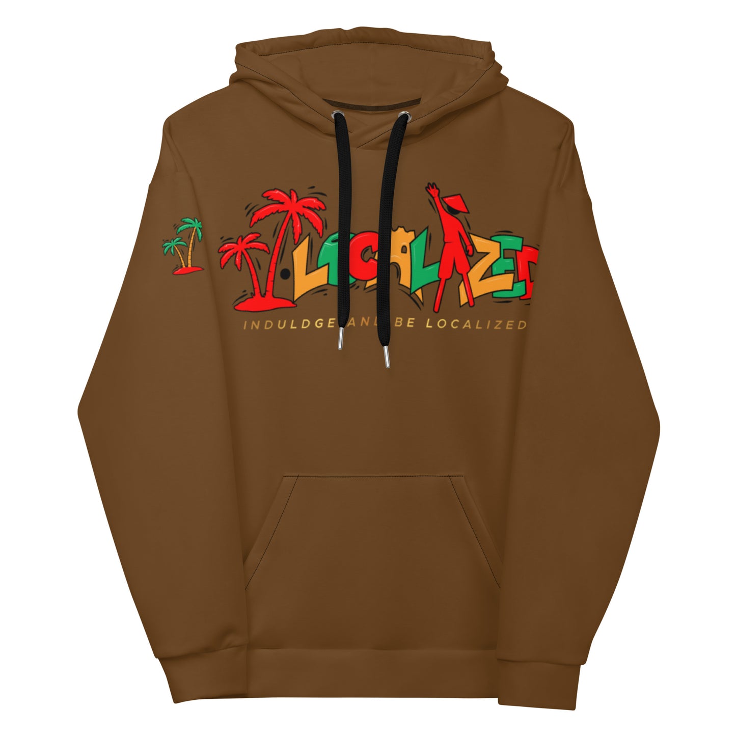 V.Localized brown (Ice/Gold/Green) Unisex Hoodie