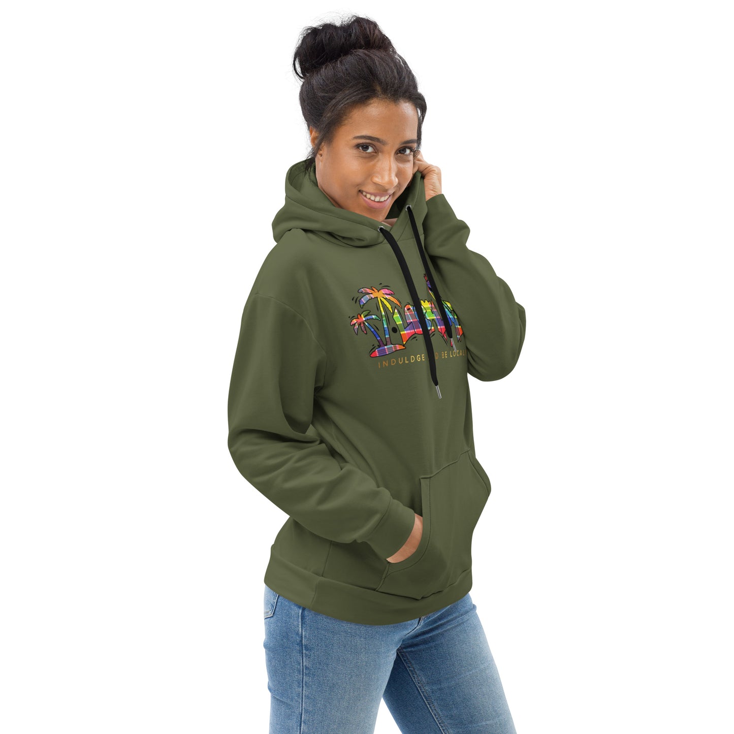 Olive V.Localized (Madras) Unisex Hoodie