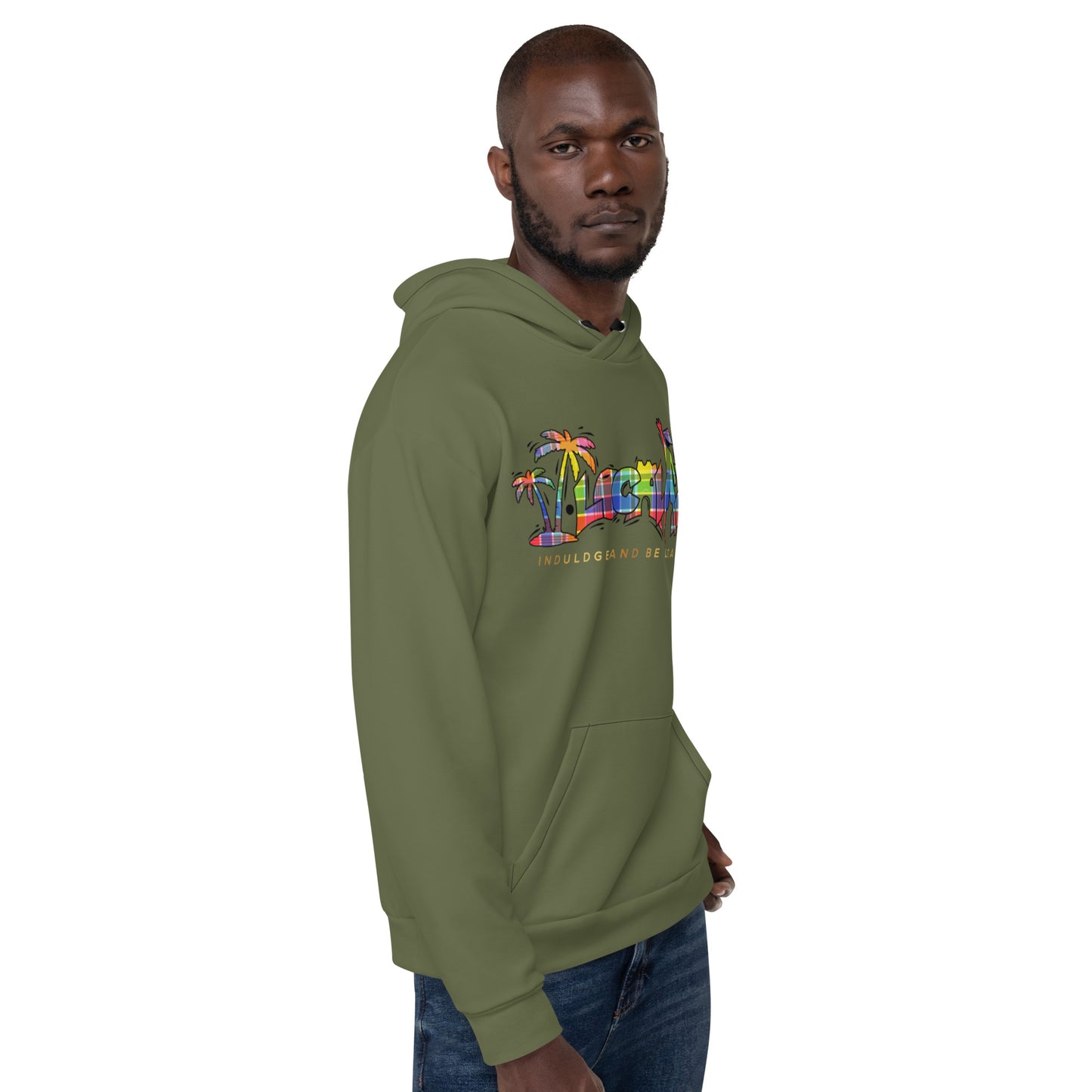 Olive V.Localized (Madras) Unisex Hoodie