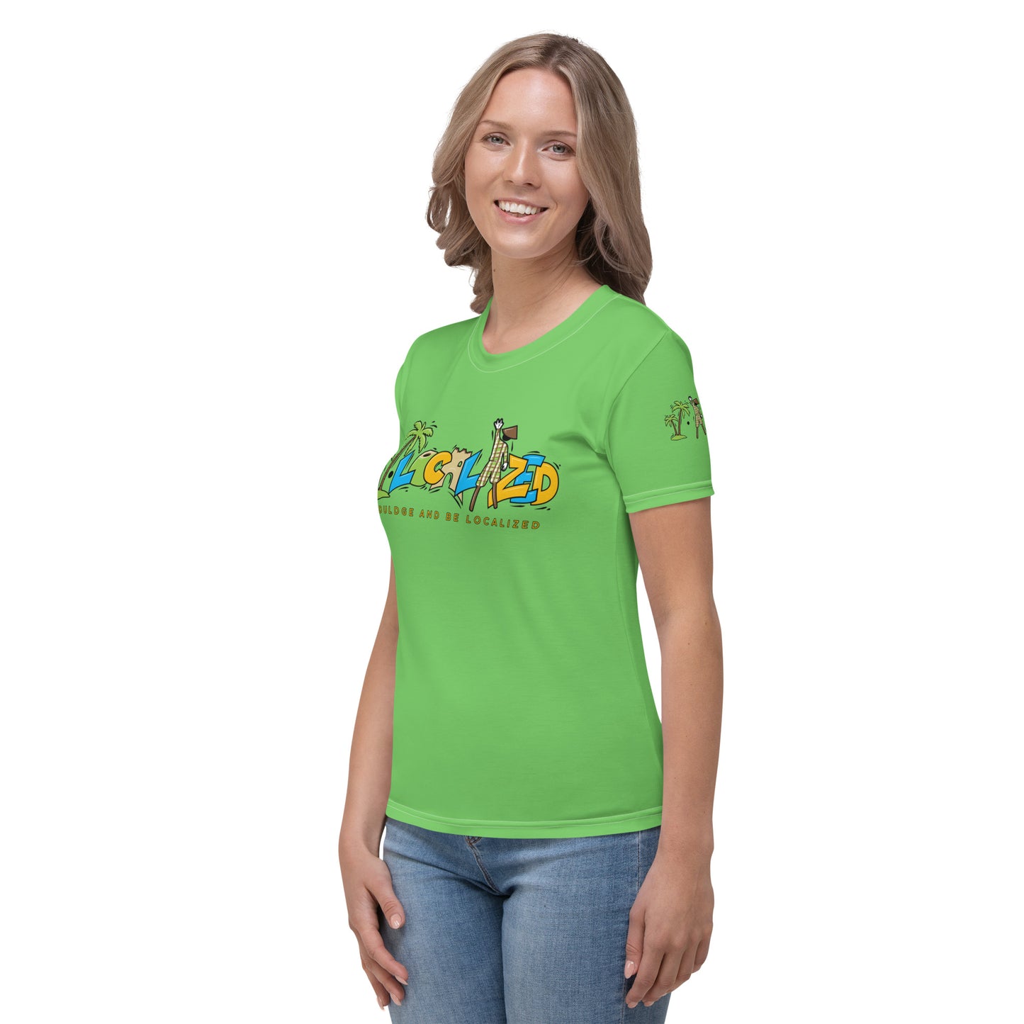 Green V.Localized (Regular) Women’s Dry-Fit T-Shirt