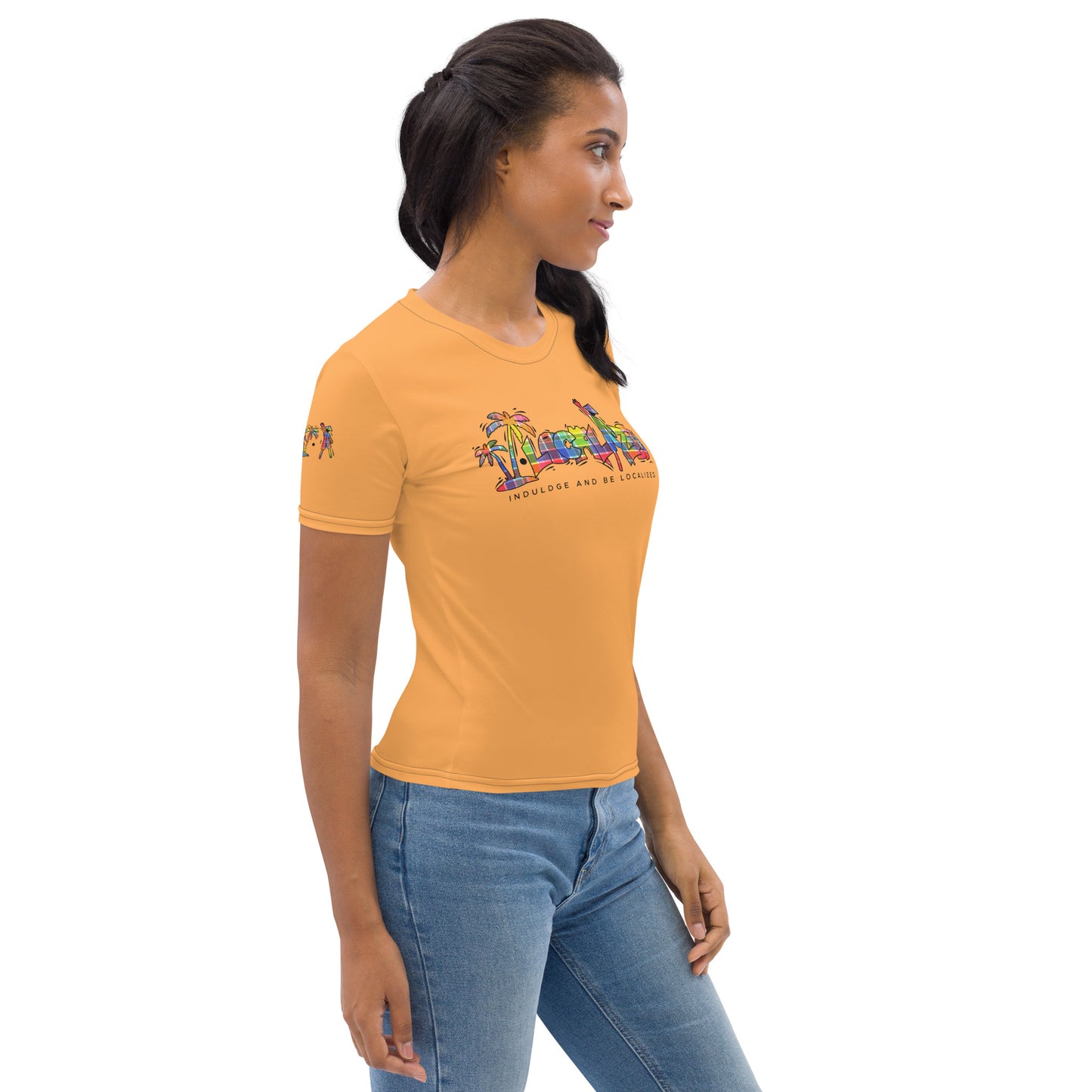 Texas Rose V.Localized (Madras) Women's T-shirt