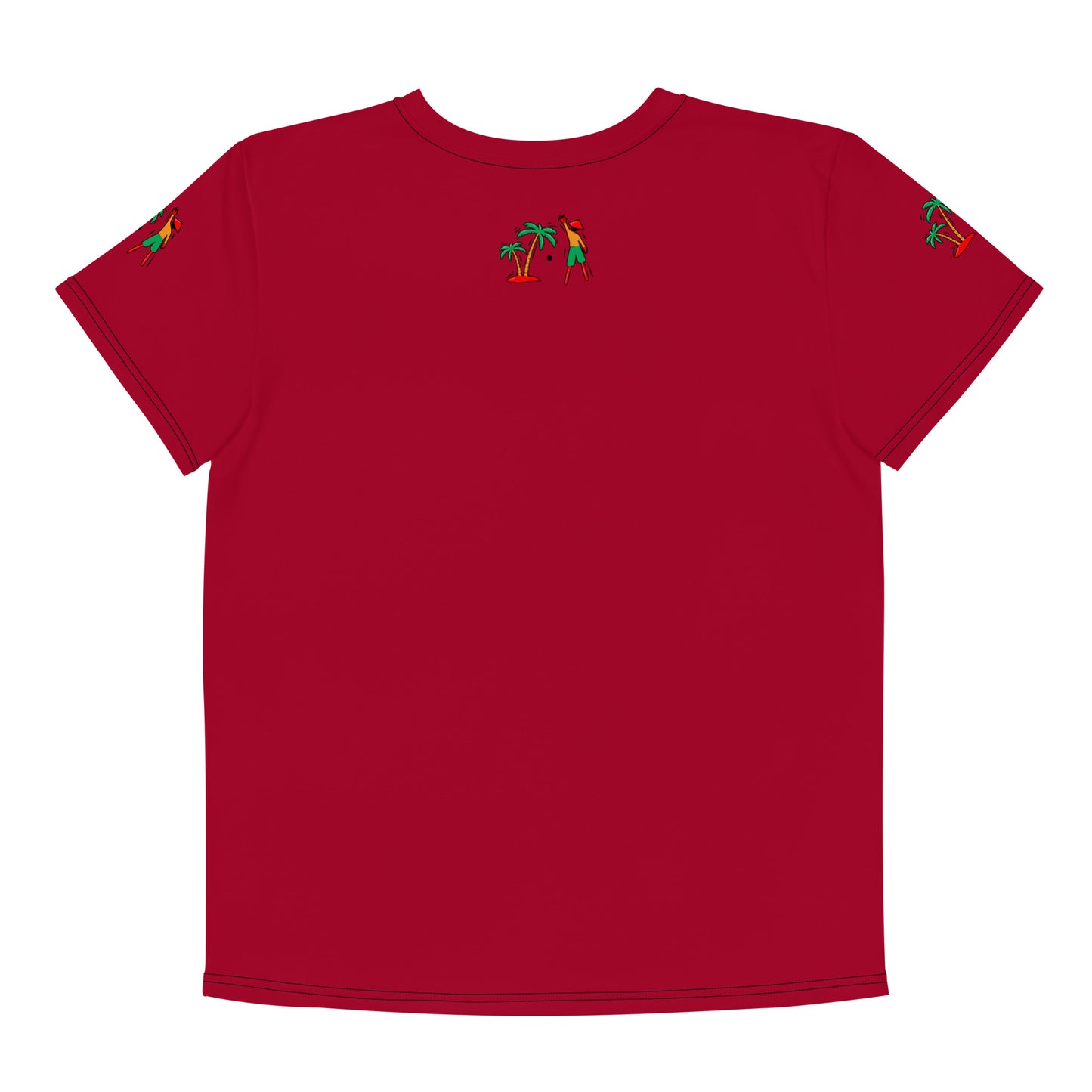 Maroon V.Localized (Ice/Gold/Green) Youth Dry-Fit T-Shirt