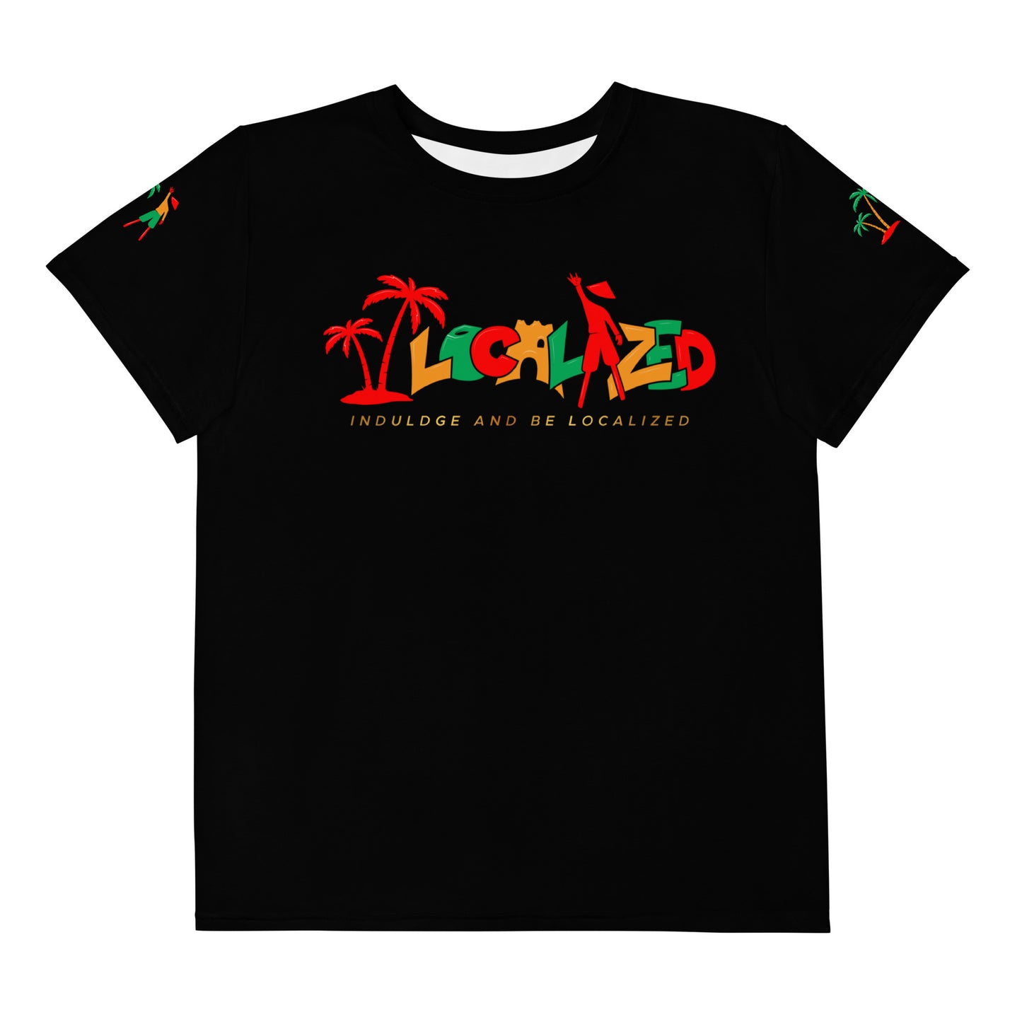 Black V.Localized (Ice/Gold/Green) Youth Dry-Fit T-Shirt