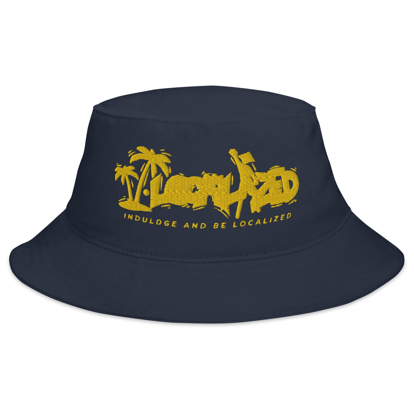 V.Localized Gold (Full Logo) Bucket Hat