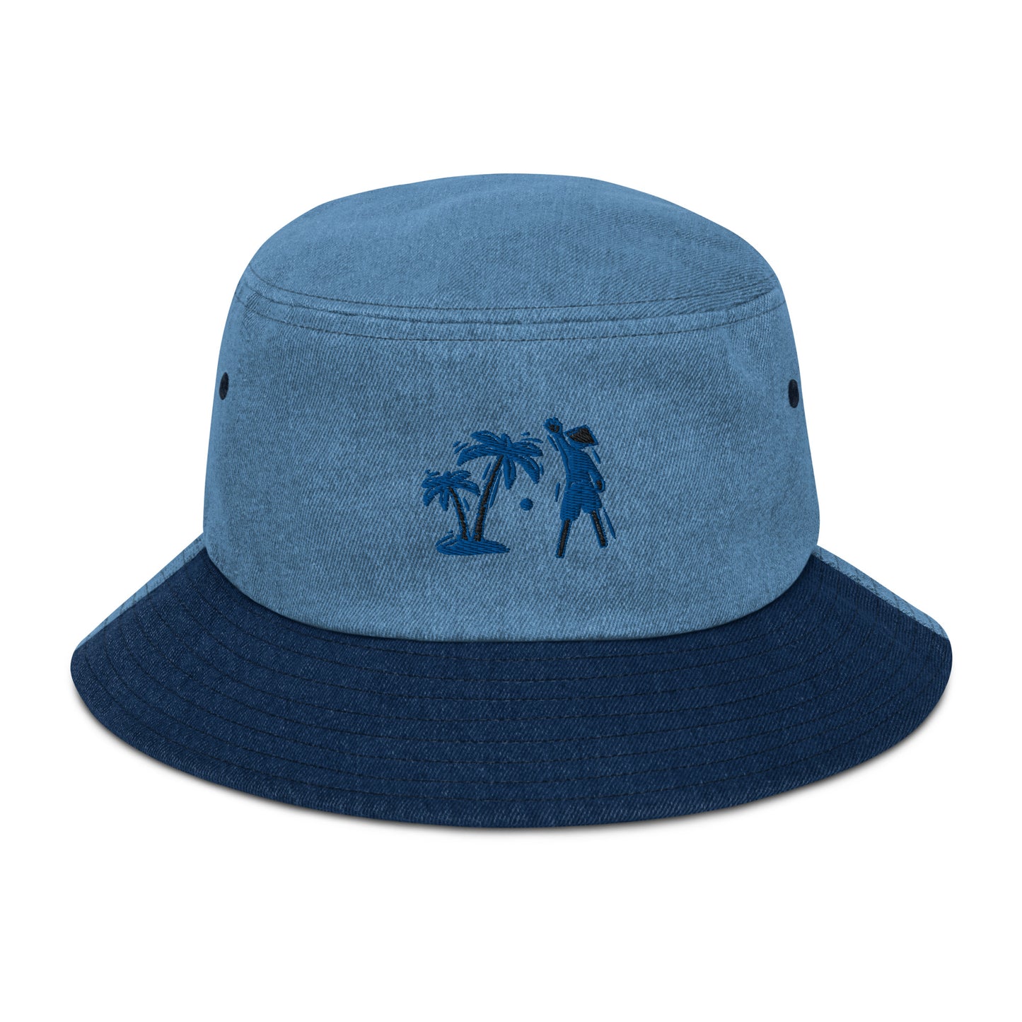 Blue VI Denim bucket hat