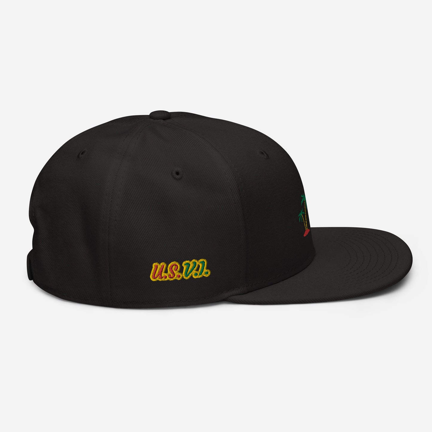 Ice/Gold/Green V.Localized Snapback Hat