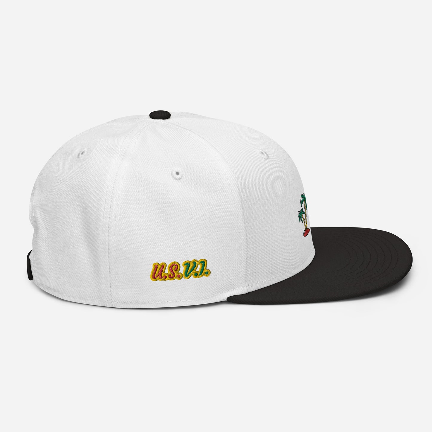 Ice/Gold/Green V.Localized Snapback Hat