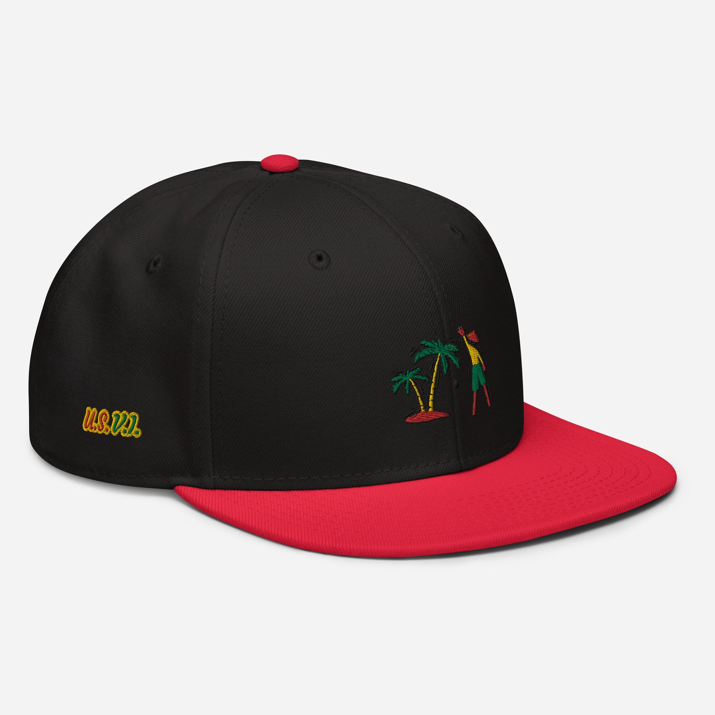 Ice/Gold/Green V.Localized Snapback Hat