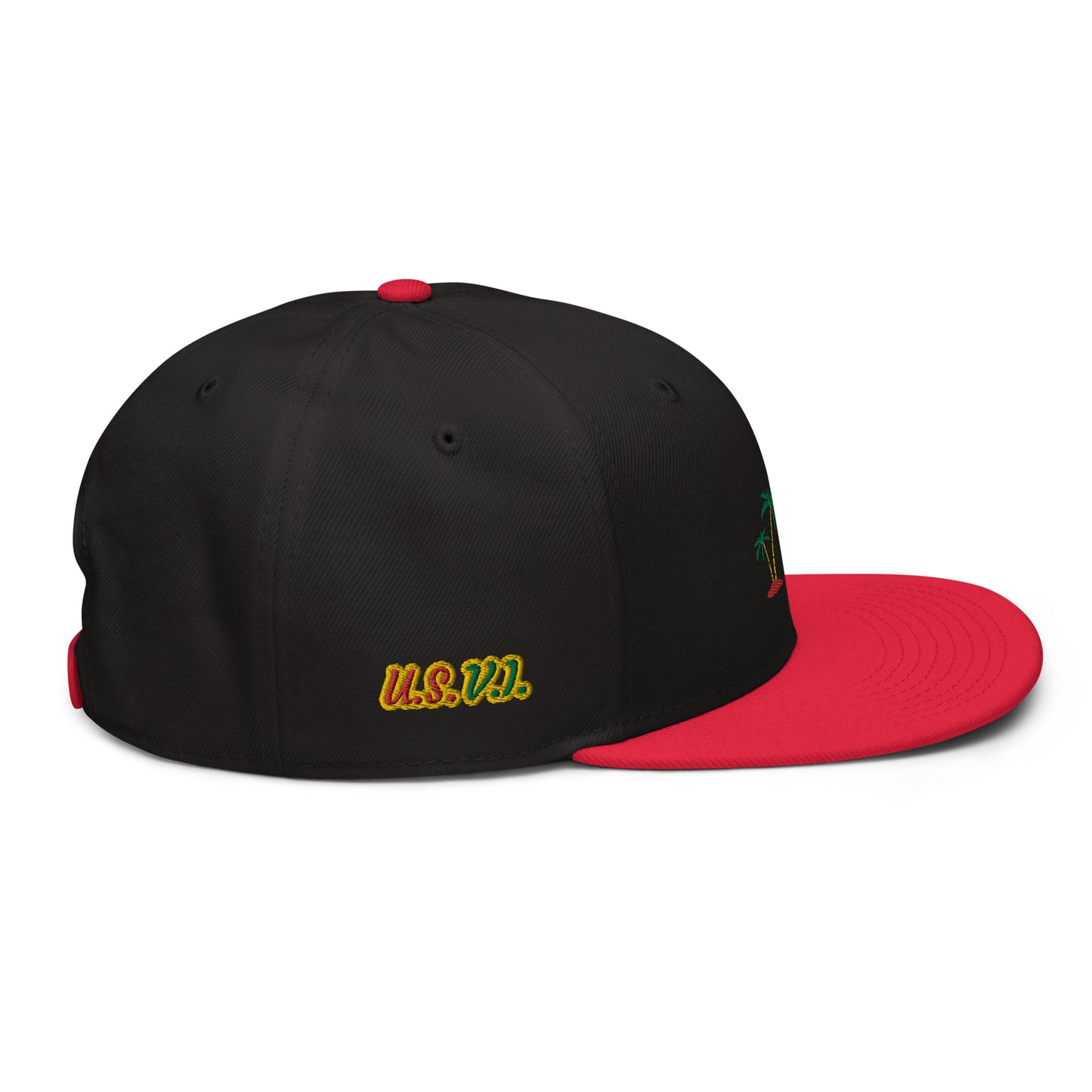 Ice/Gold/Green V.Localized Snapback Hat