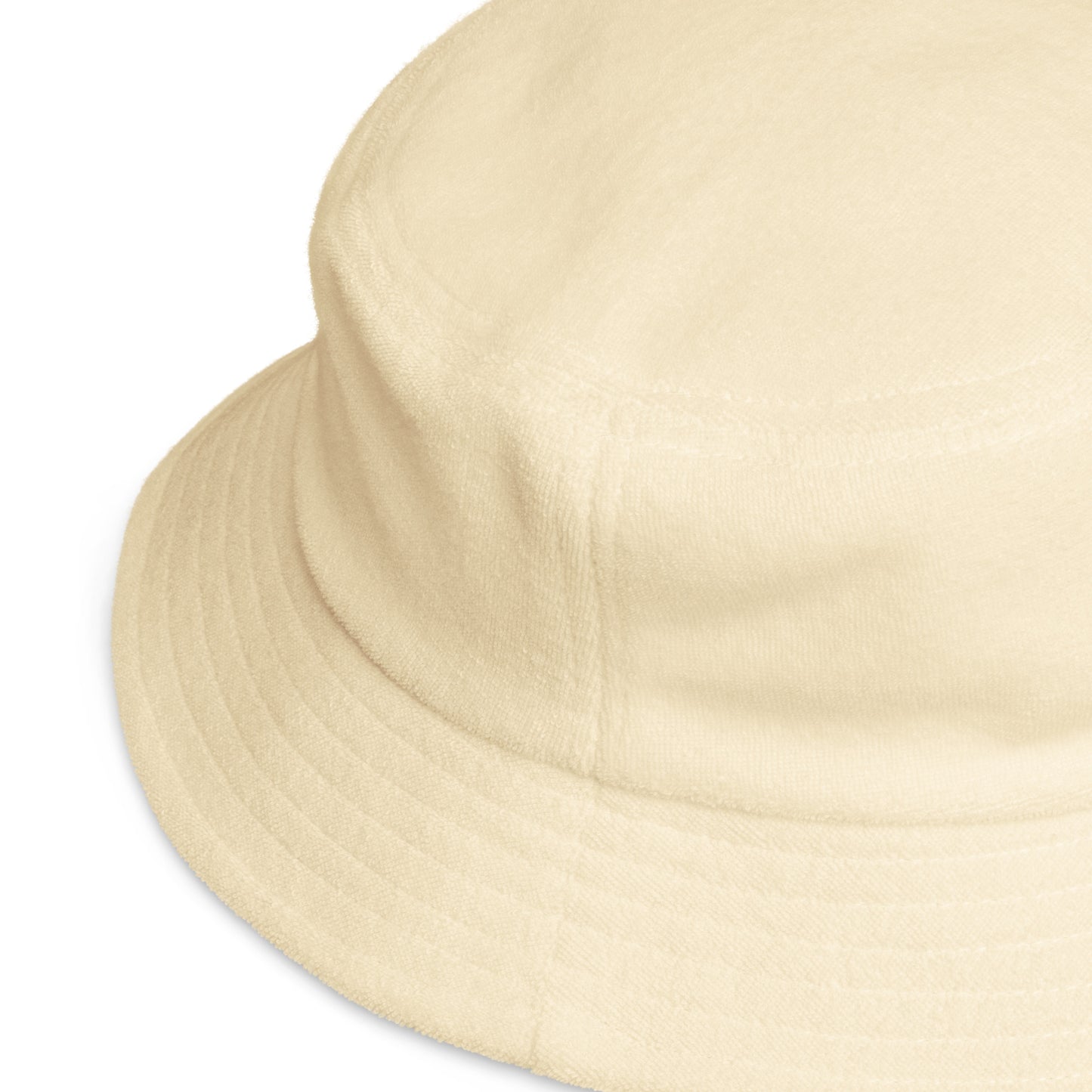 Gold VI terry cloth bucket hat